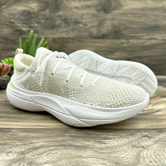 NIB Sorel Explorer 8.5 39.5 Blitz Stride Lace Sneakers White Chalk - Picture 4 of 10